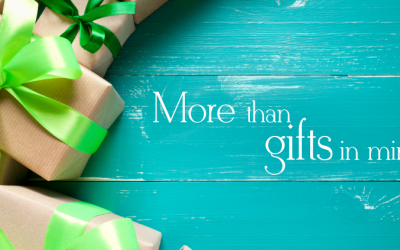 Giving with more than gifts in mind